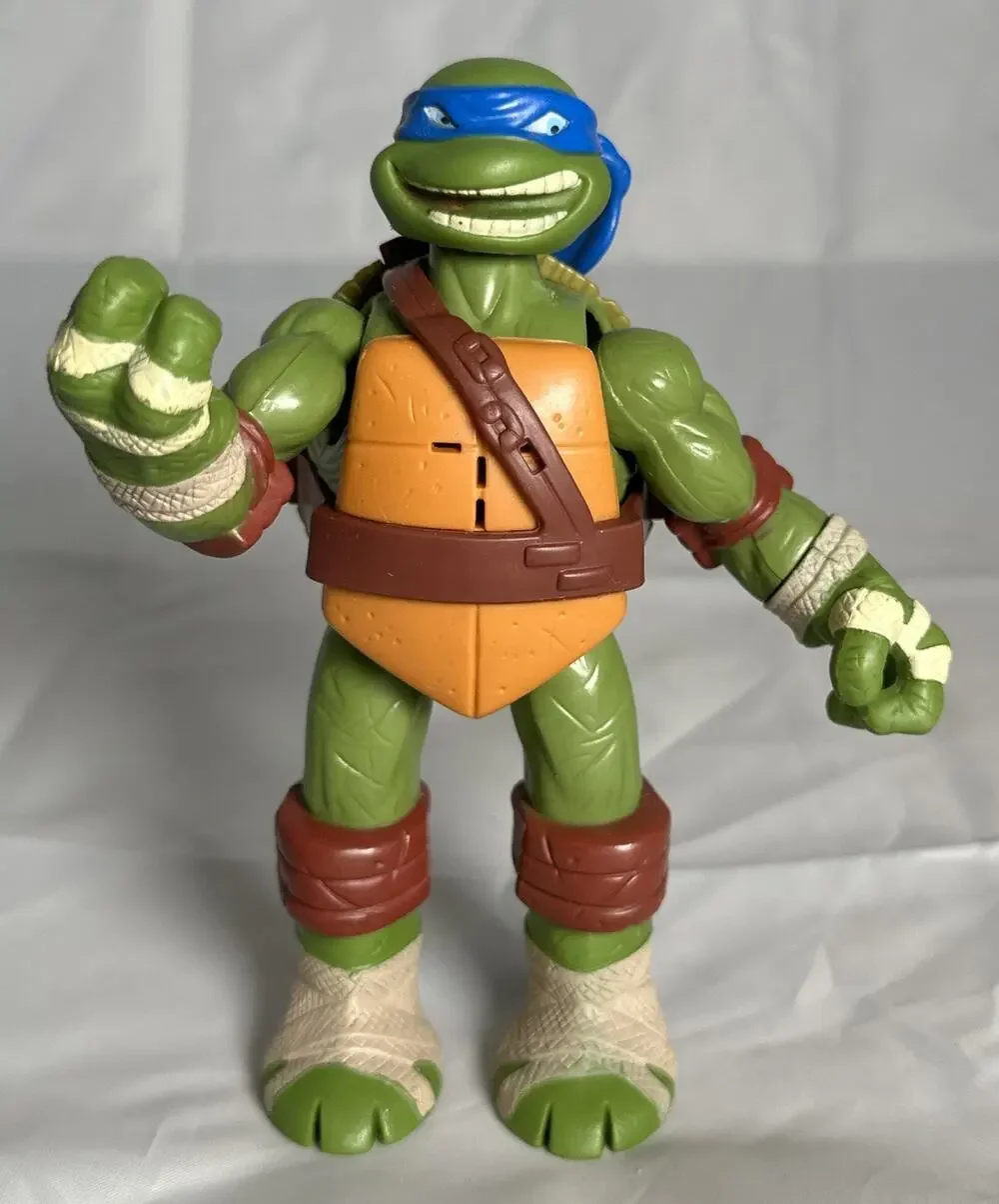PLAYMATES 2012 TMNT LEONARDO 5'' ACTION FIGURE TEENAGE MUTANT NINJA TURTLES B
